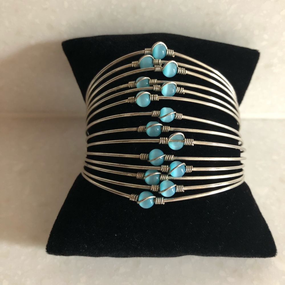 Silver Tone Cuff Bracelet